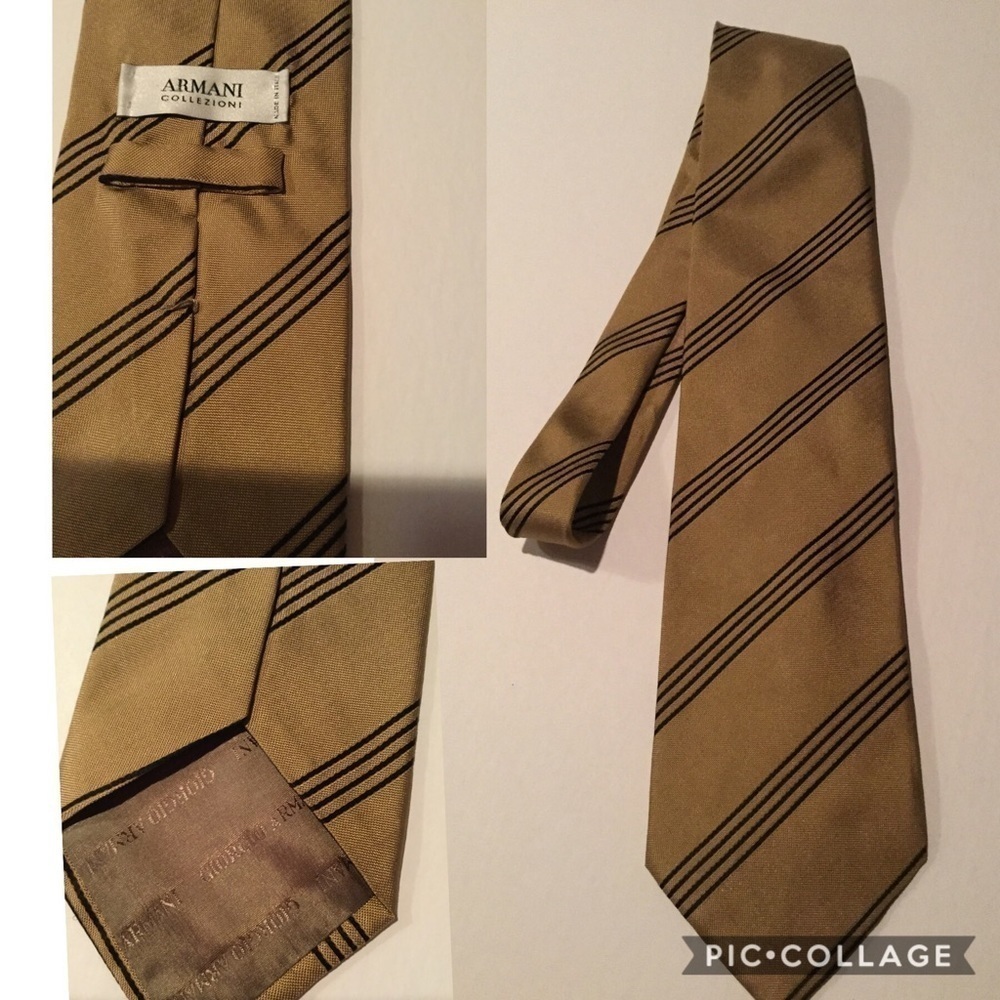 Giorgio Armani (Armani Collezioni) 100% Silk Tie - Picture 3 of 8
